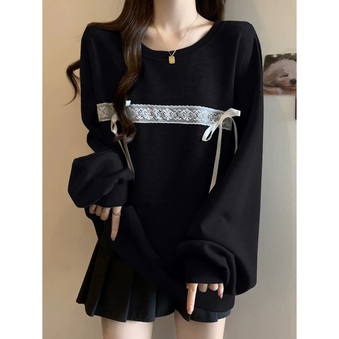 【青苍】花老爷秋季新款显瘦百搭减龄卫衣CCC11302