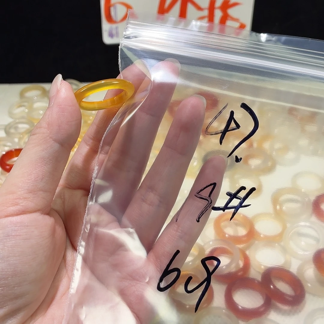 玛瑙/玉髓未镶嵌戒指47