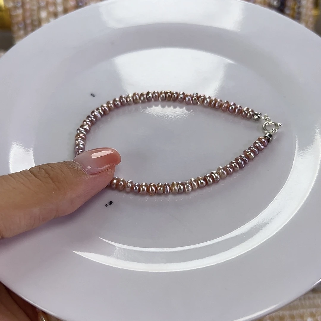 淡水珍珠手绳钛钢