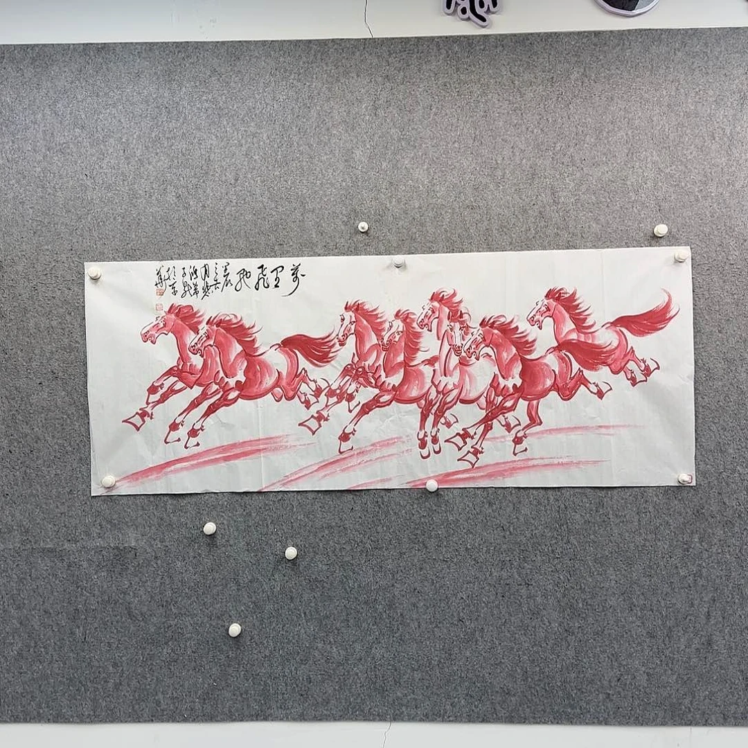 书法作品多次参加