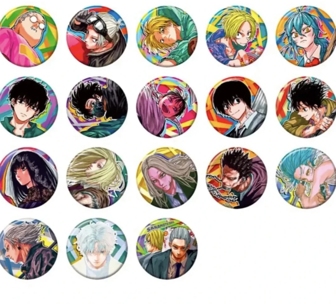 【代拆】坂本日常第二弹原画吧唧