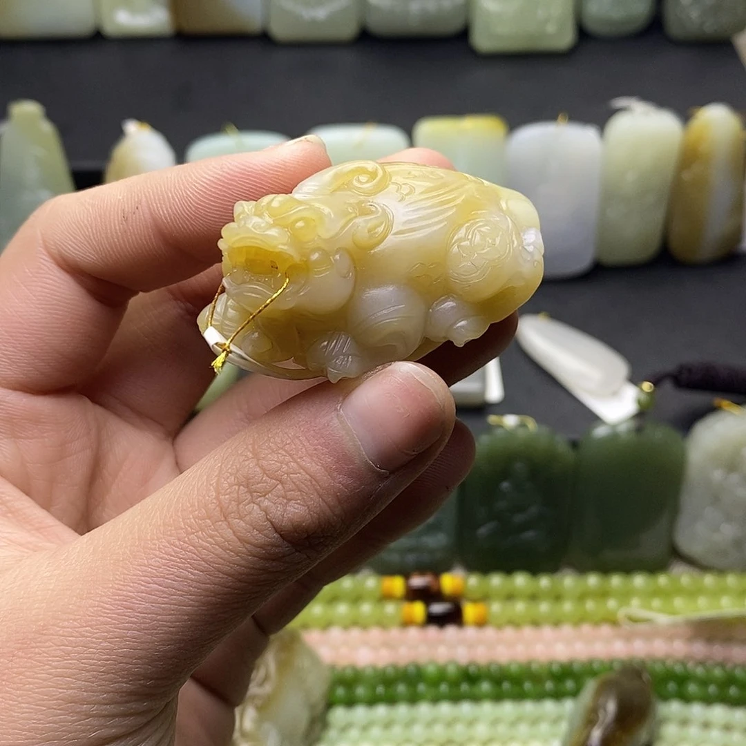 和田玉颈饰未镶嵌﹏****シ