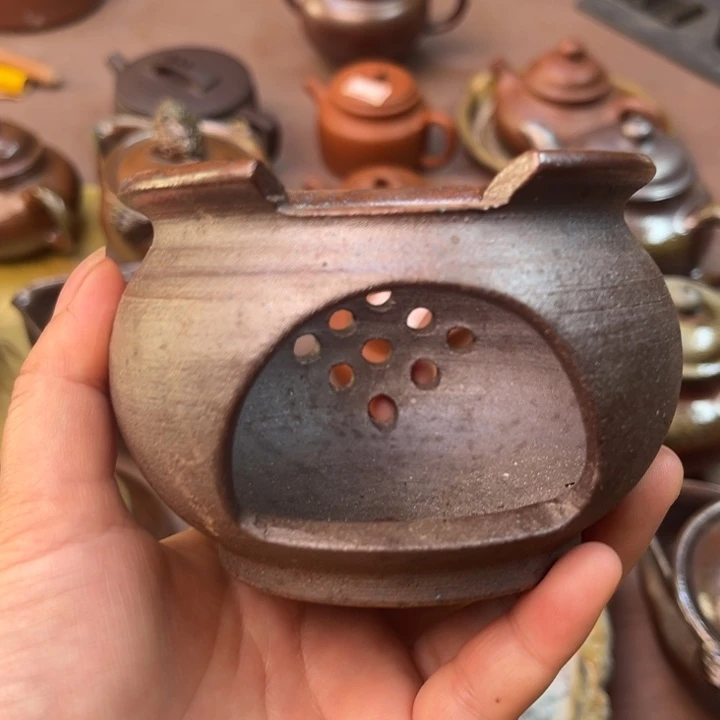 茶壶紫砂宜兴紫砂原矿泥料温茶起