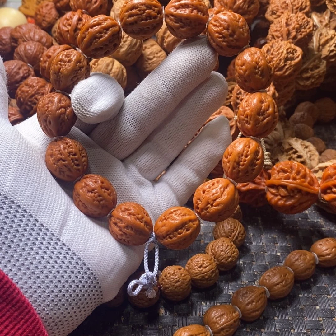 吊坠文玩核桃粗筋蚂蚁纹