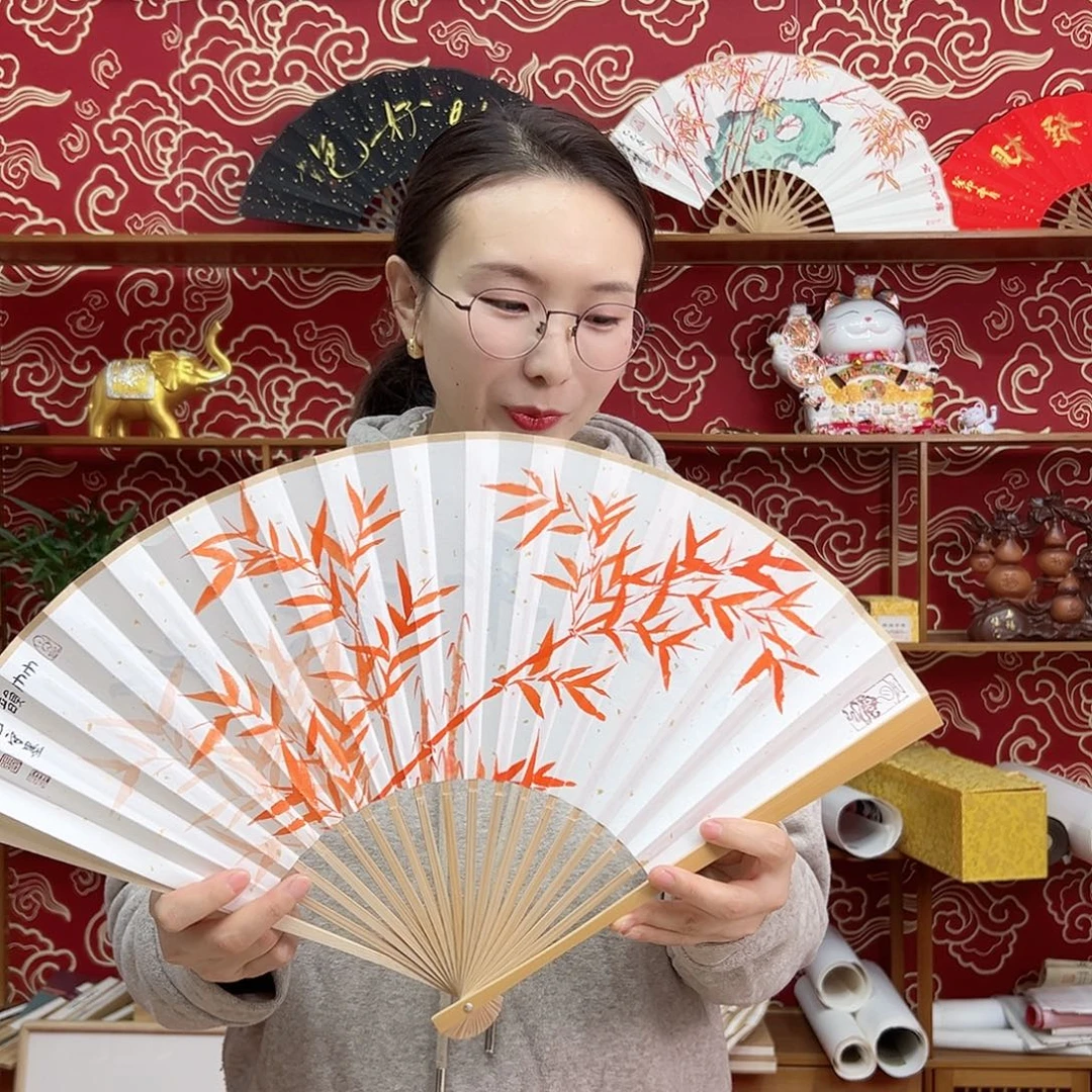 书法书法 95寸玉竹 手写手绘 默认粘好