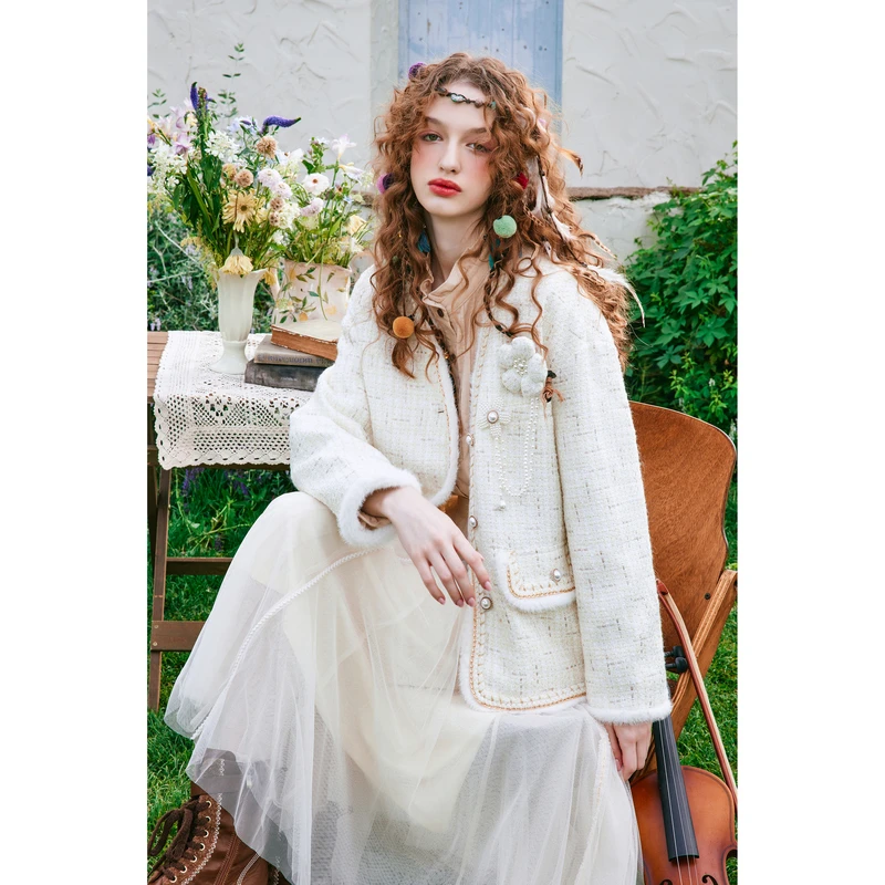 菀壹羽绒服女短冬季新款鸭绒外套Y27733351