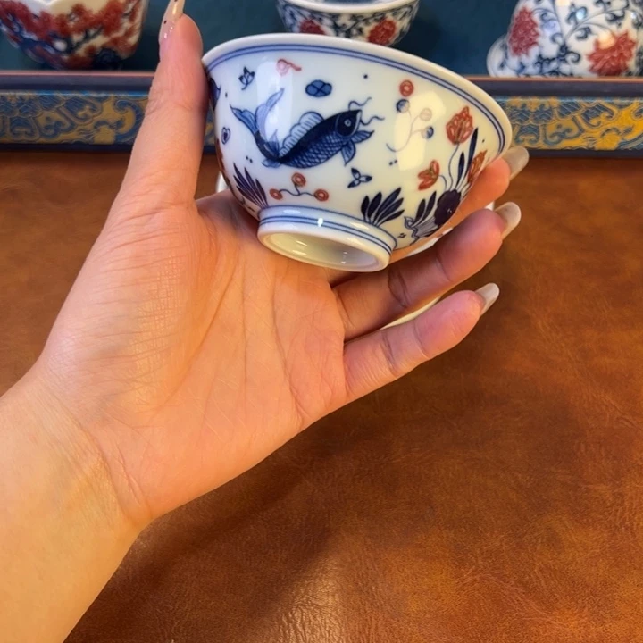 瓷片景德镇陶瓷手工手绘