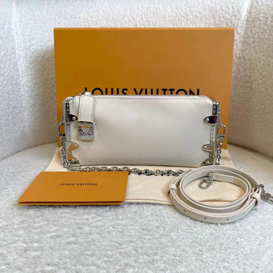 99新 LouisVuitton/路易威登 壹臻/slim trunk窄盒子包28802823