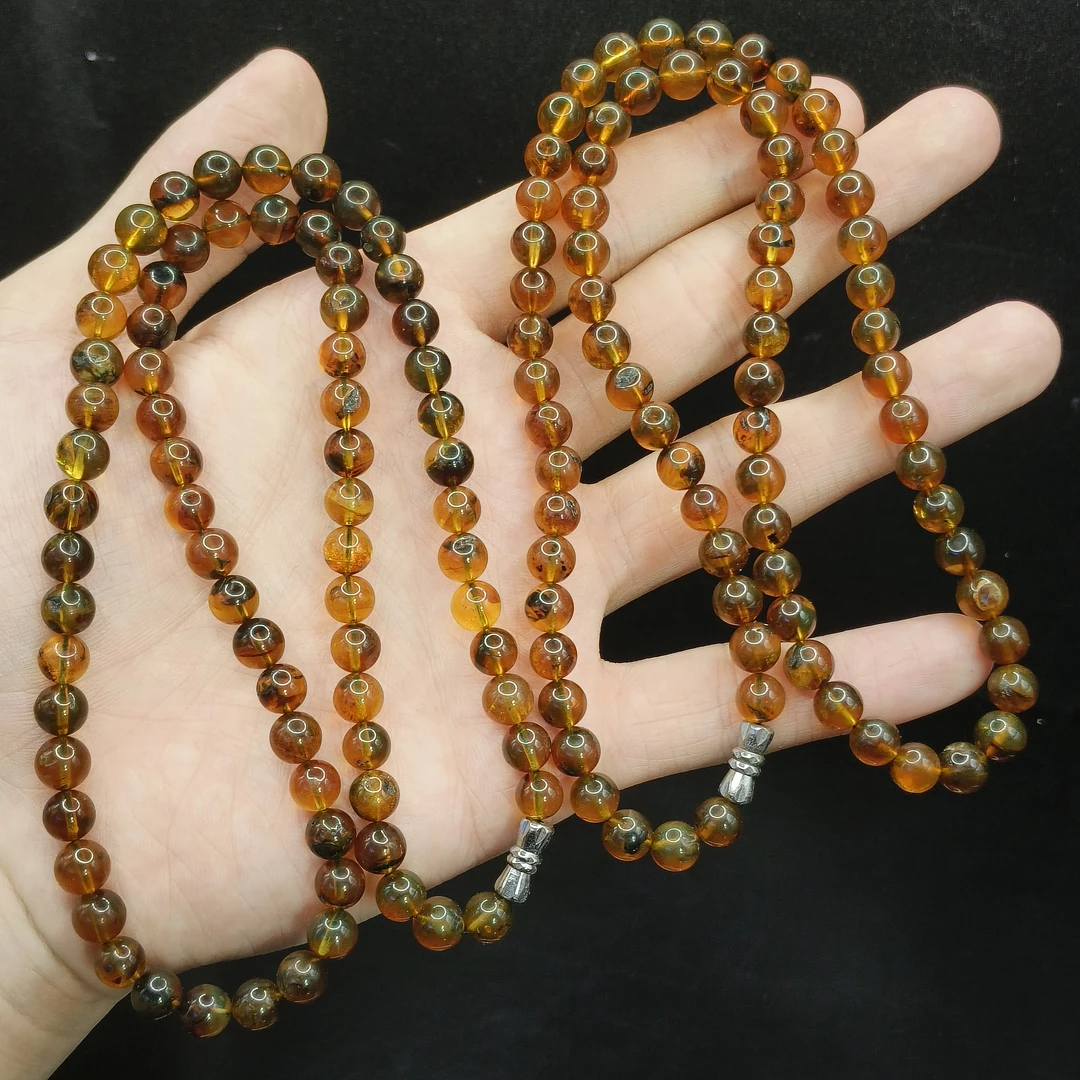 【李想精选】琥珀公主链GS【多样性发其一】约6mm+