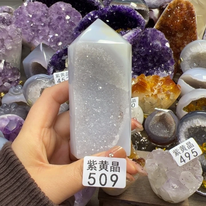 未镶嵌大型摆件（非配饰）紫晶509