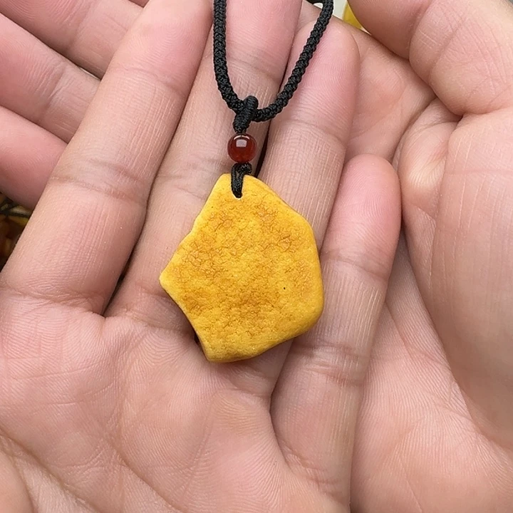 蜜蜡未镶嵌裸石天然蜜蜡原石吊坠