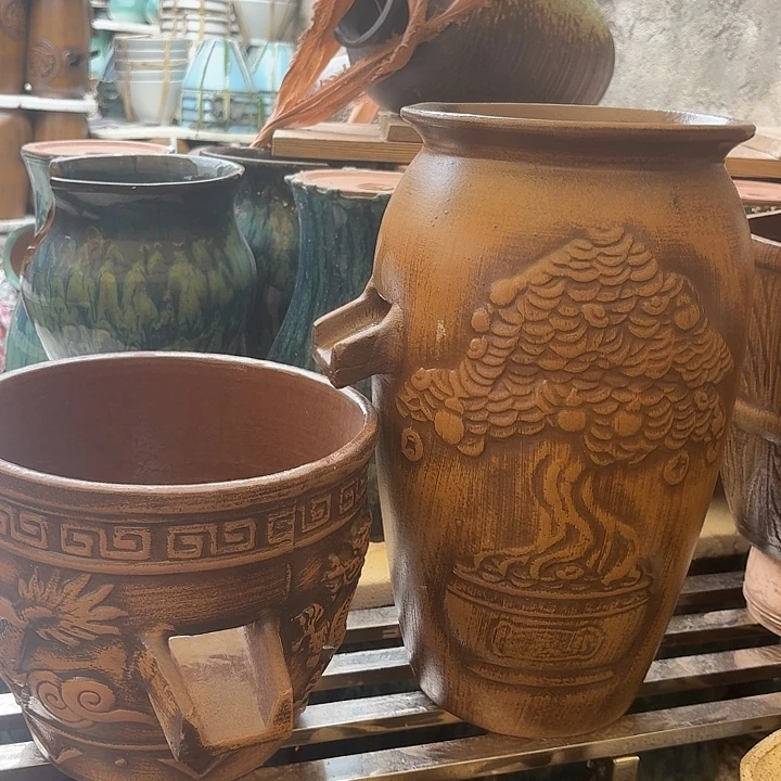 粗陶口径21/40，25/21进水口2.5厘米