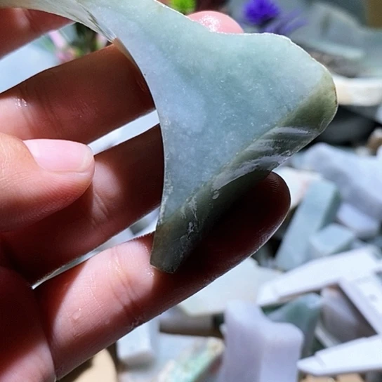散珠翡翠边角料138