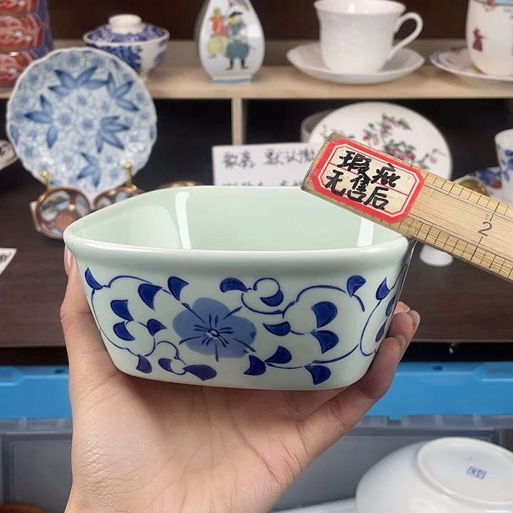 本山绿泥18包邮瓷器默认微瑕