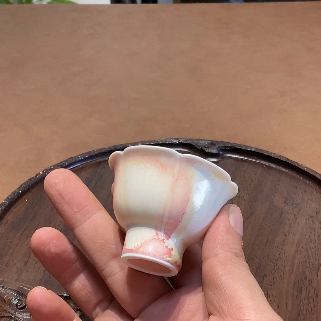非常漂亮一款手工窑变杯