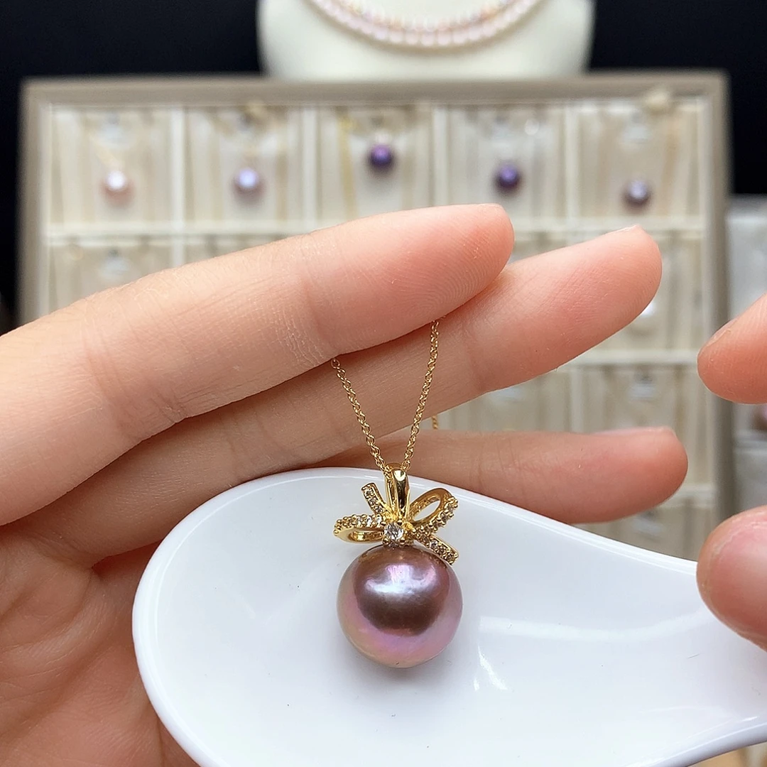 淡水珍珠合金颈饰