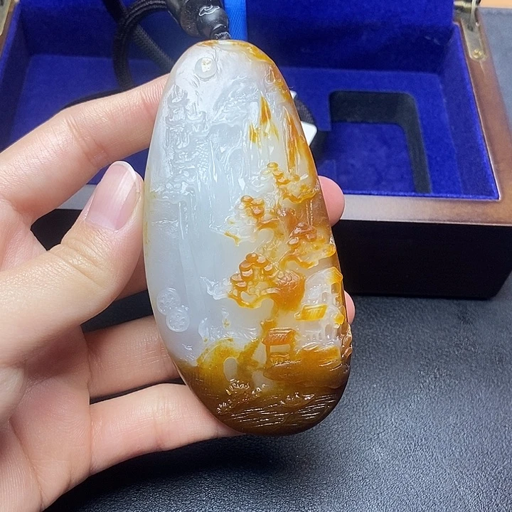 和田玉挂件未镶嵌N