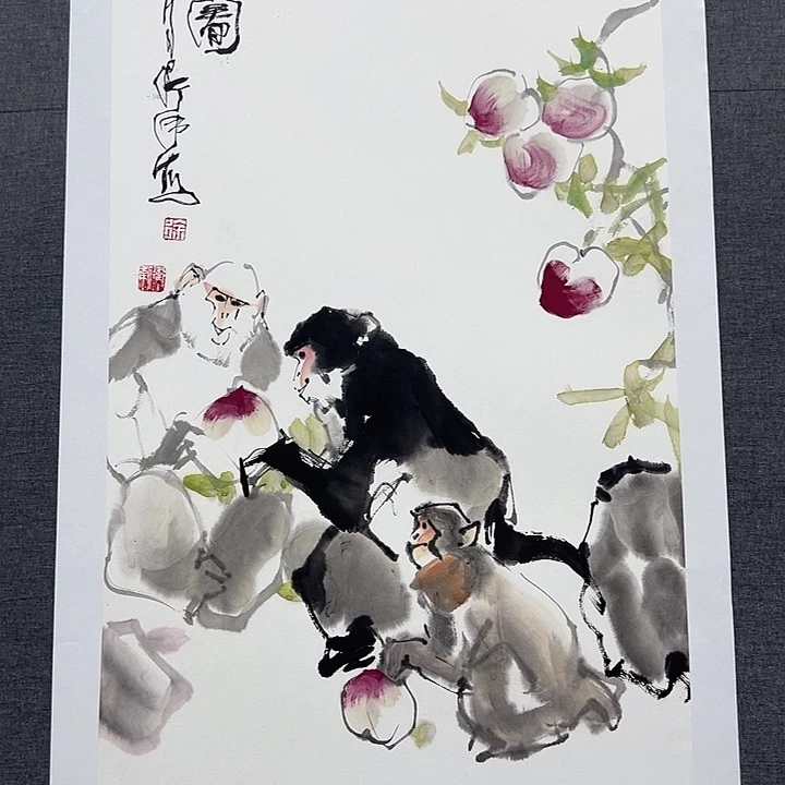 国画书画作品多次