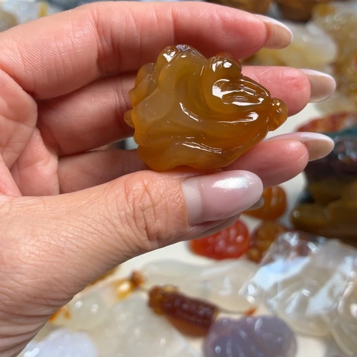 未镶嵌吊坠(不含链)玛瑙/玉髓