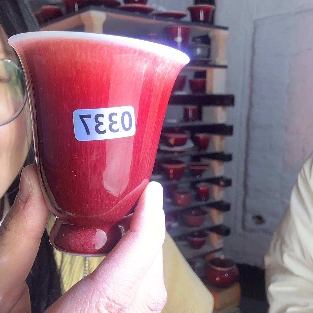 瓷片景德镇郎红陶瓷