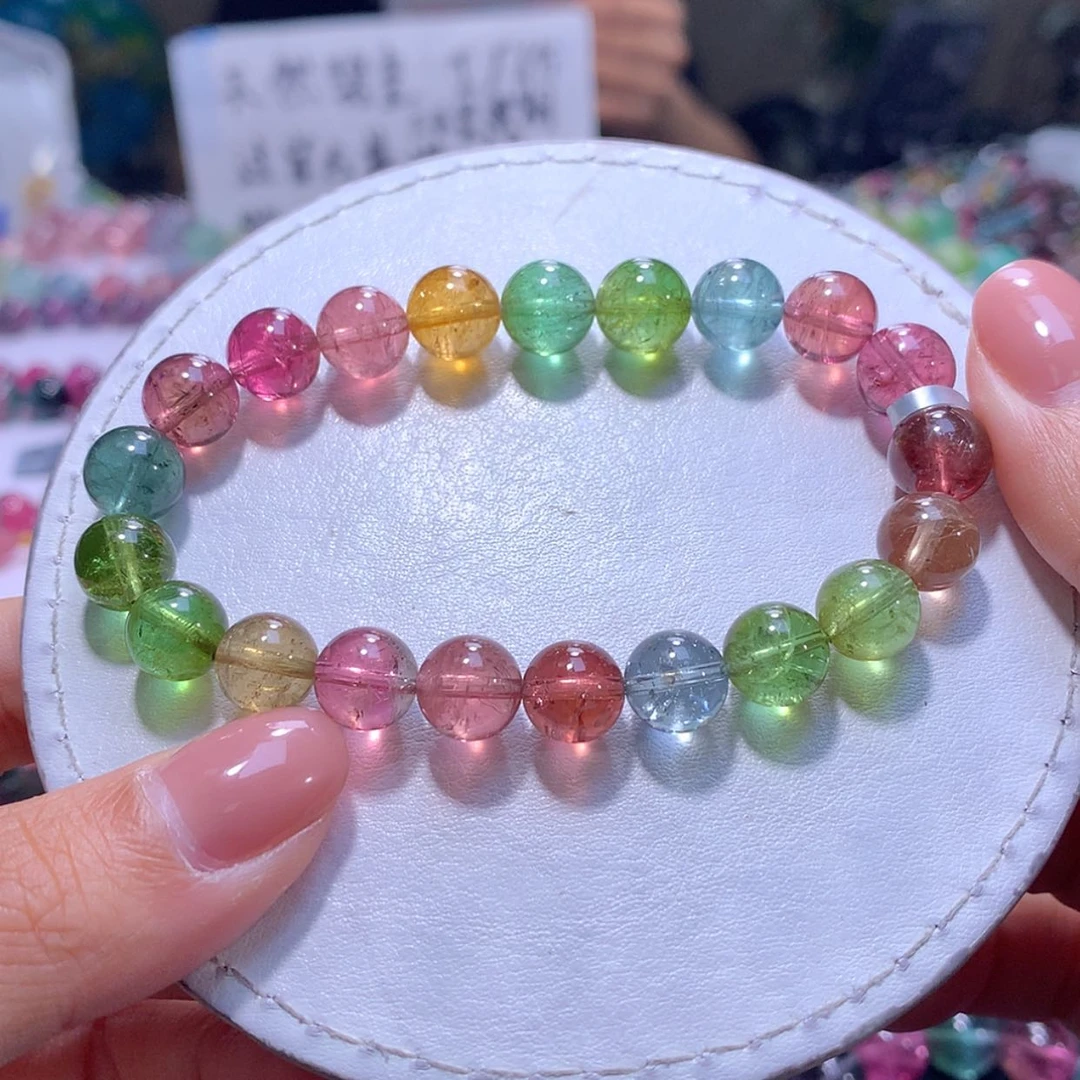 【闪购商品】未镶嵌手串碧玺9m