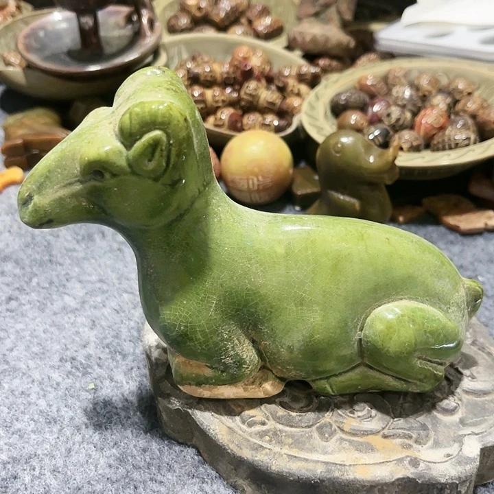 瓦当摆件摆件茶桌上