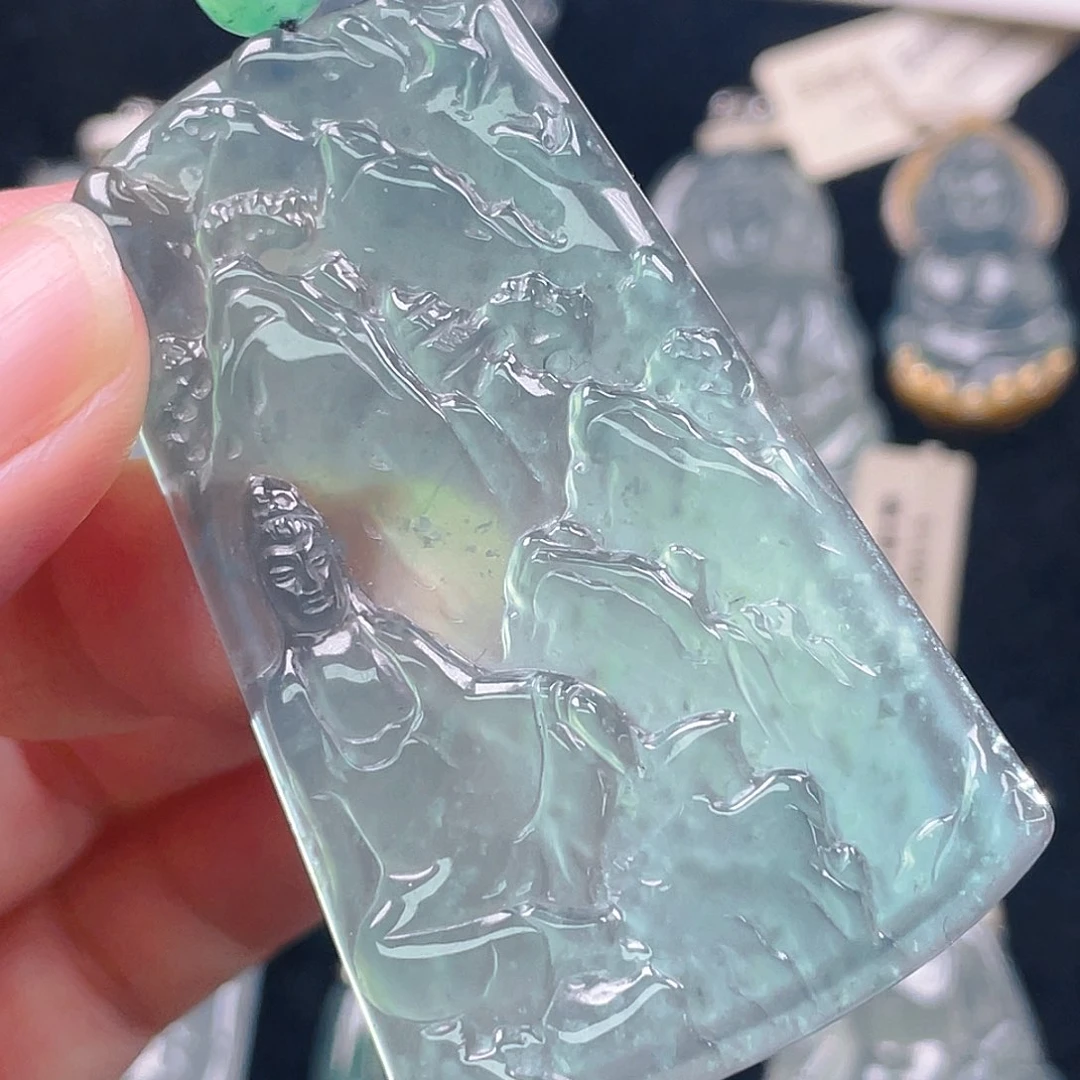 颈饰未镶嵌翡翠3，