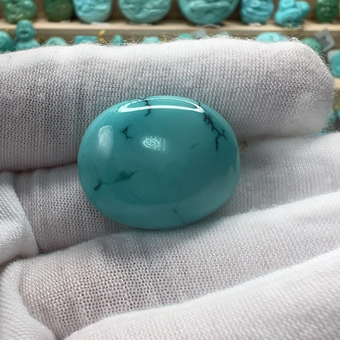 未镶嵌绿松石随形19.2mm