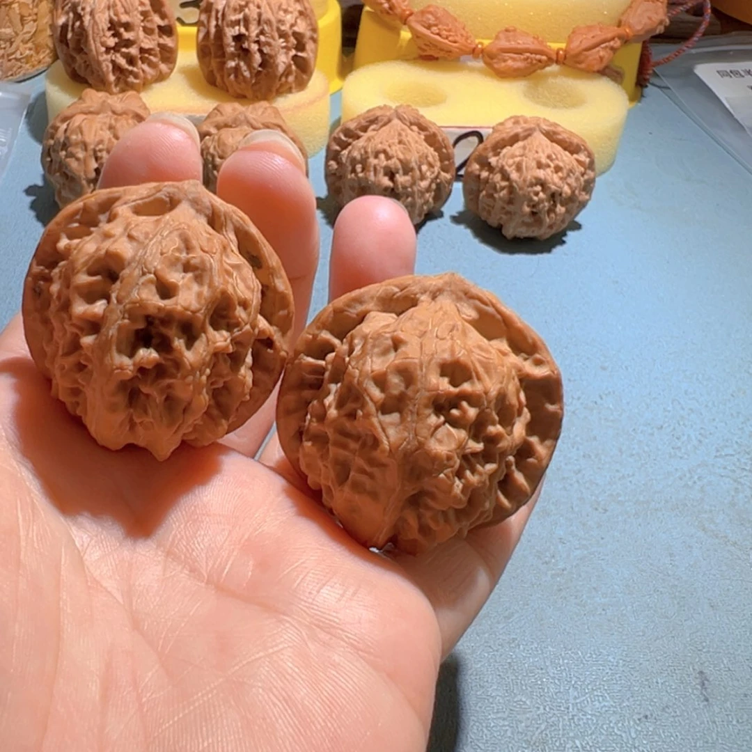 把件文玩核桃金麒麟40