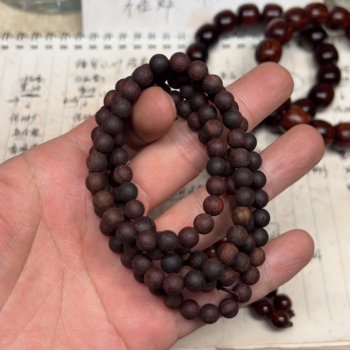 降真香手串/手链06*108圆珠红油