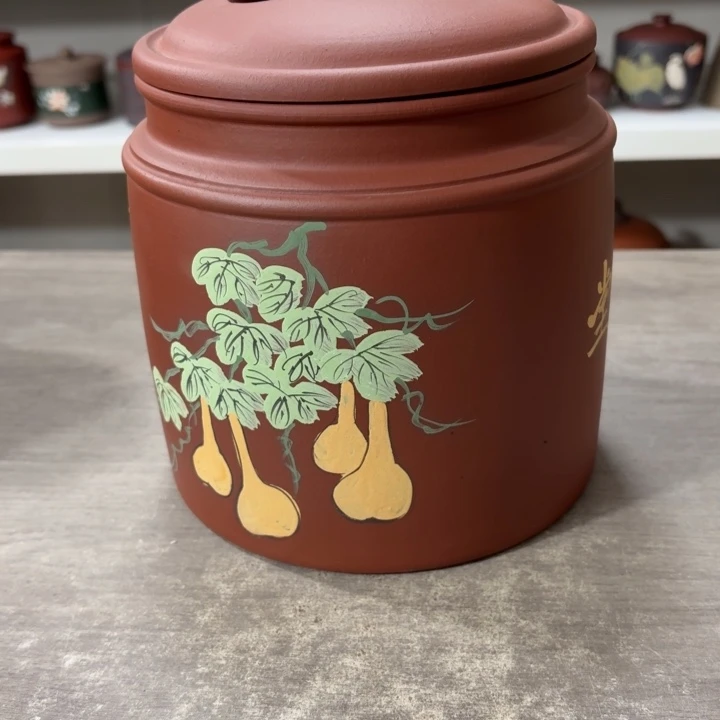 茶叶罐紫砂熟茶约两斤装