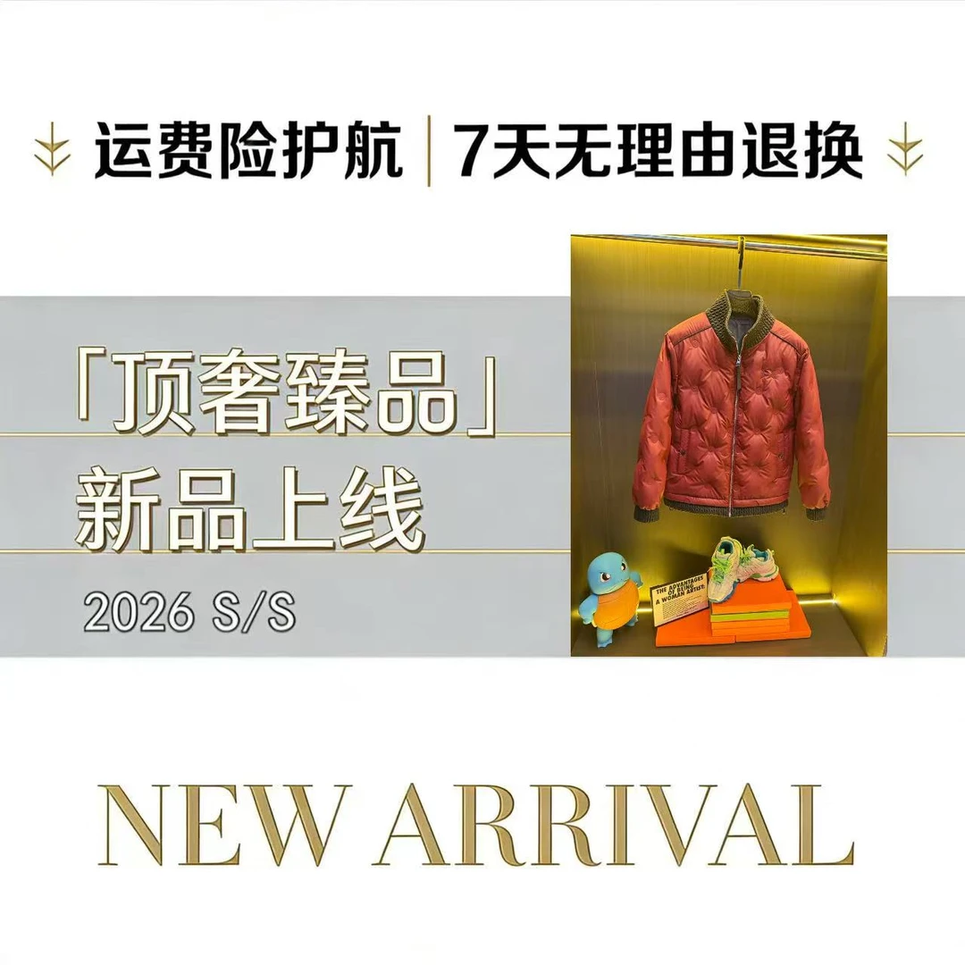 L2325【木】2026年冬季新款顶奢户外高级潮流羽绒服-A