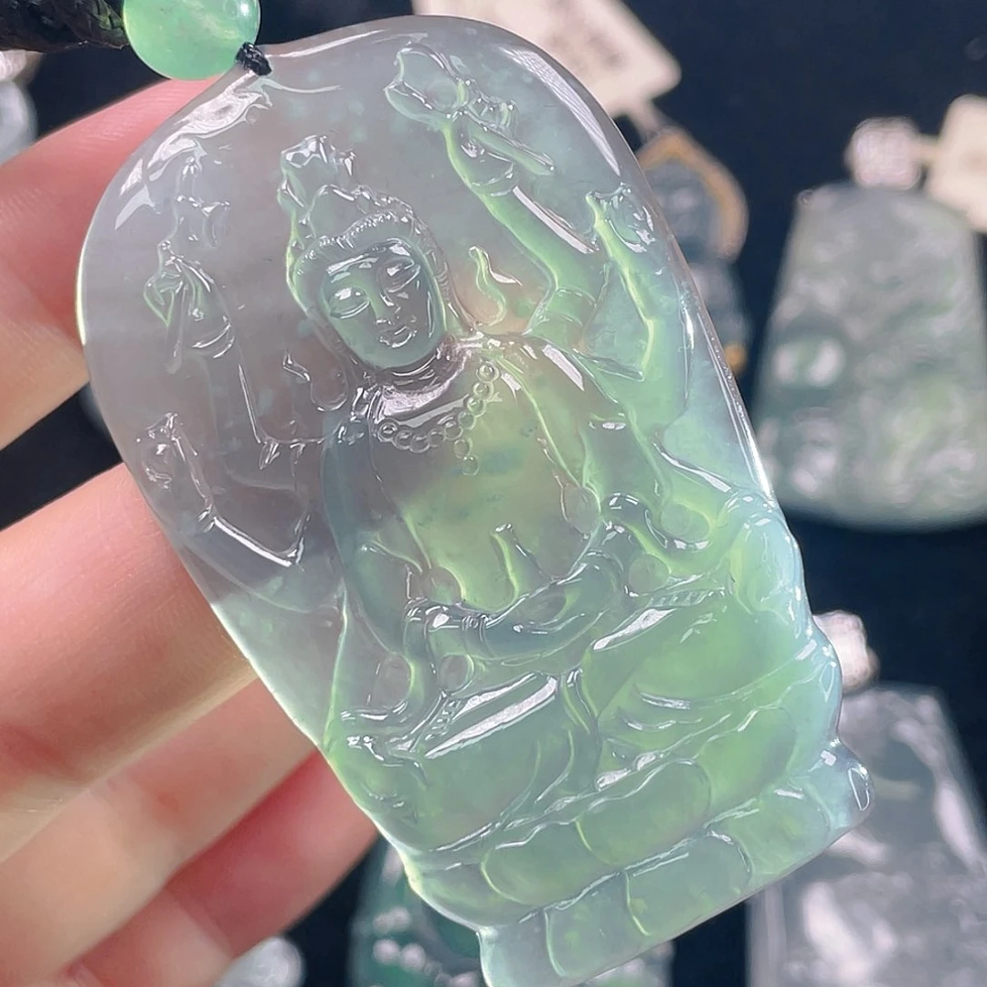 颈饰未镶嵌翡翠15，