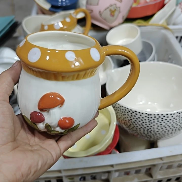 杯陶瓷杯碗盘微瑕介意慎拍