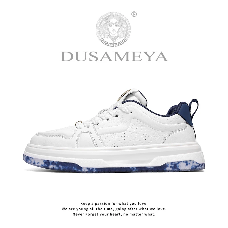 DUSAMEYA/杜莎米娅夏季新款打孔透气高端奢品百搭时尚男鞋运动鞋