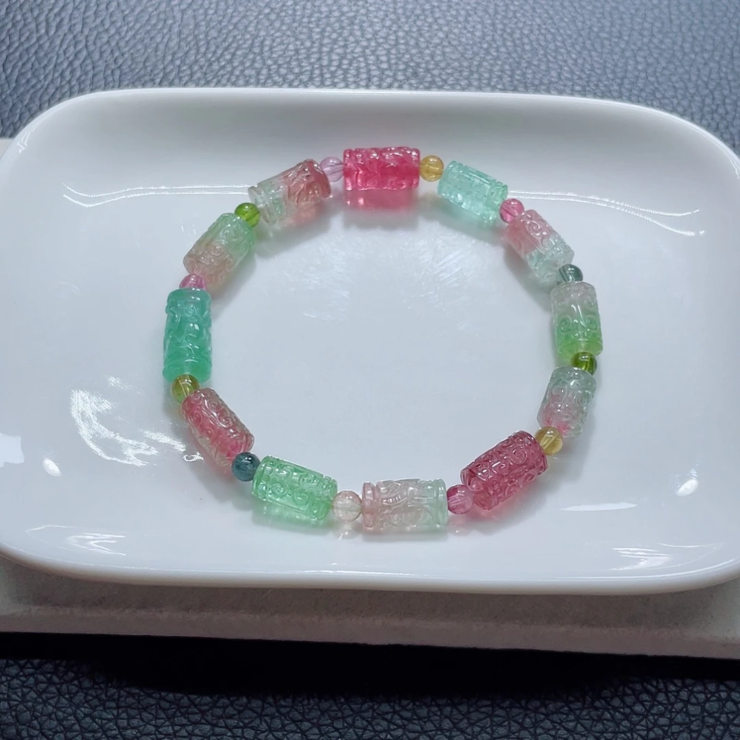 碧玺手链未镶嵌碧玺手链