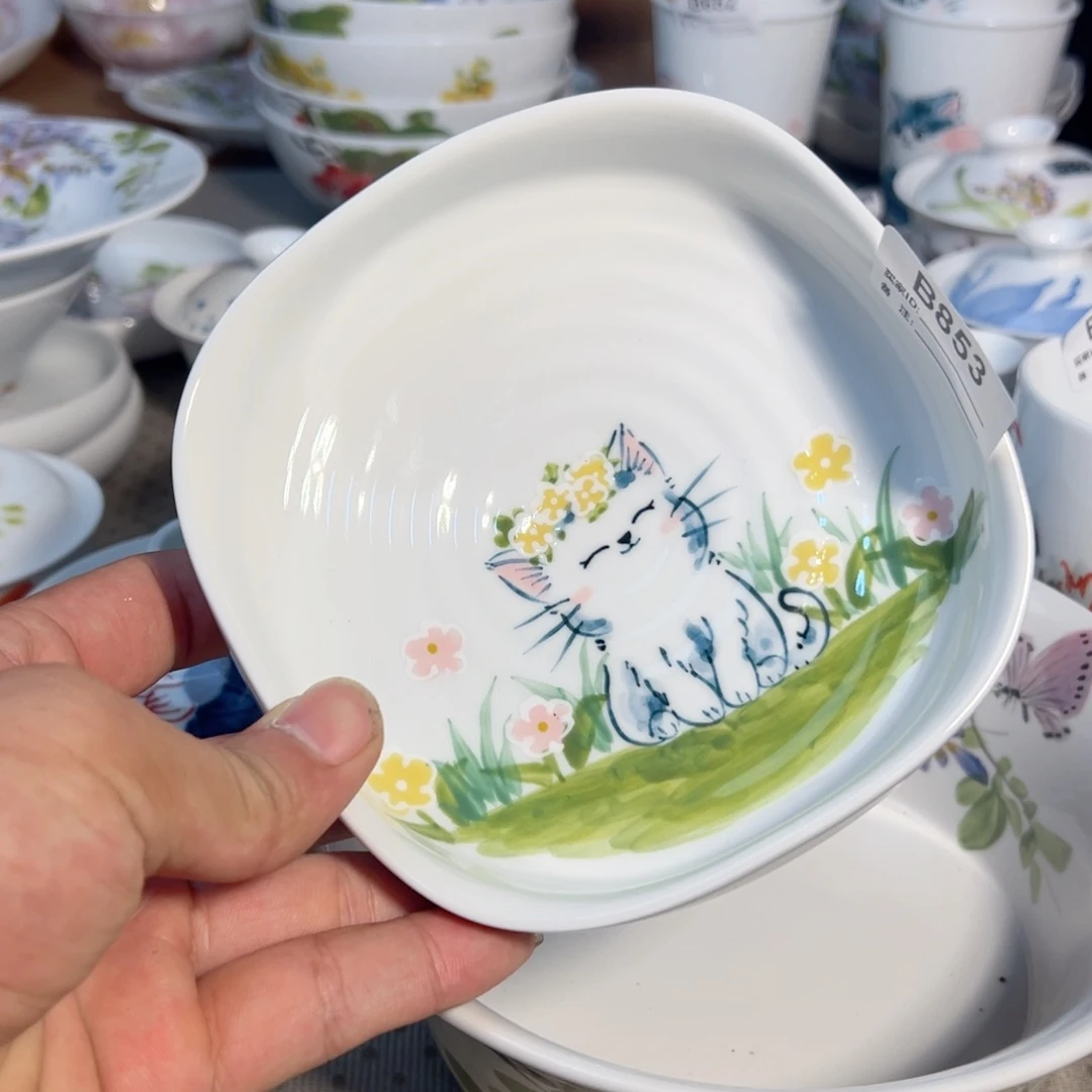 ʕ***ヽ景德镇手工手绘陶瓷