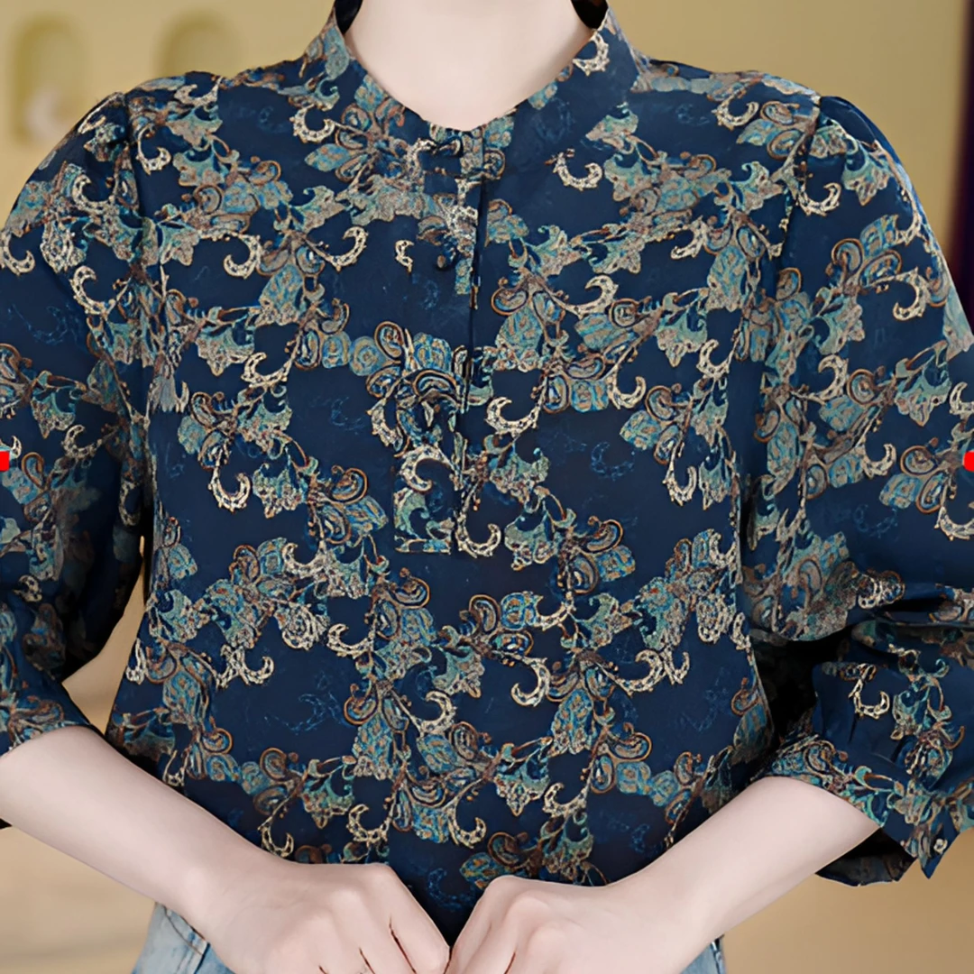 2025新款气质高端大码新款小衫ZF-S002