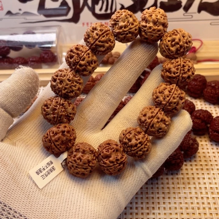 金刚菩提手串松*22原生态