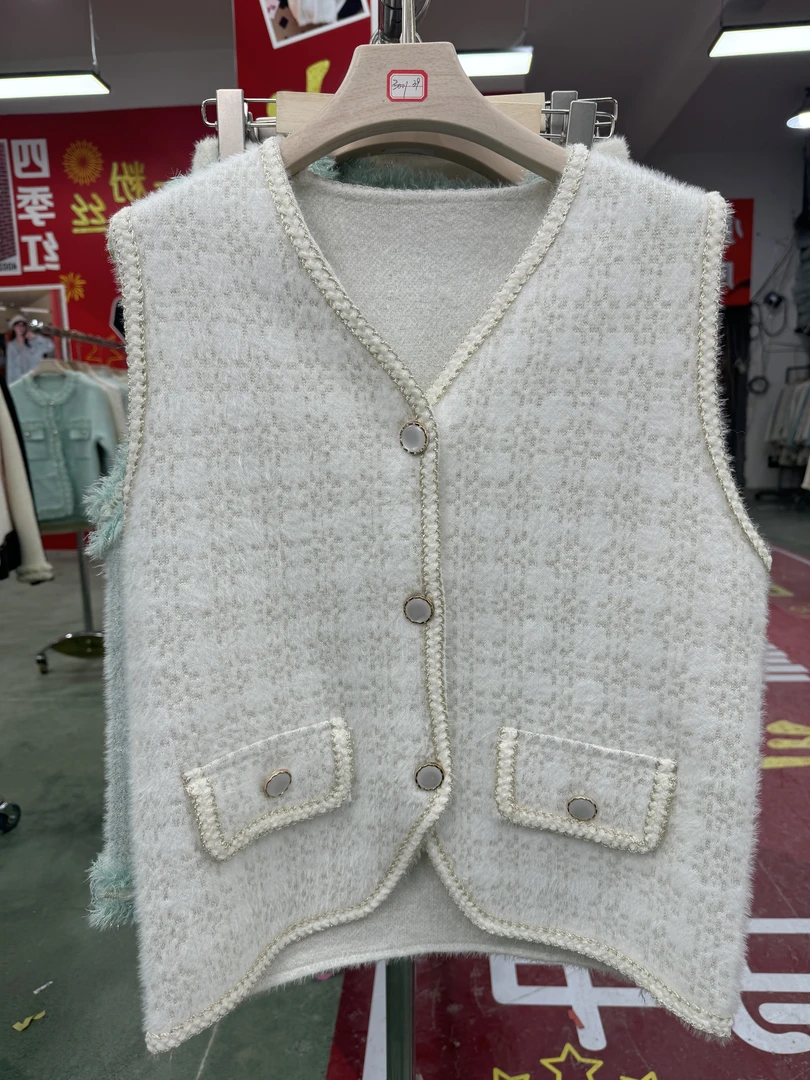 【王哥精选】2024年新款显瘦网红气质时尚洋气女装小香风-986