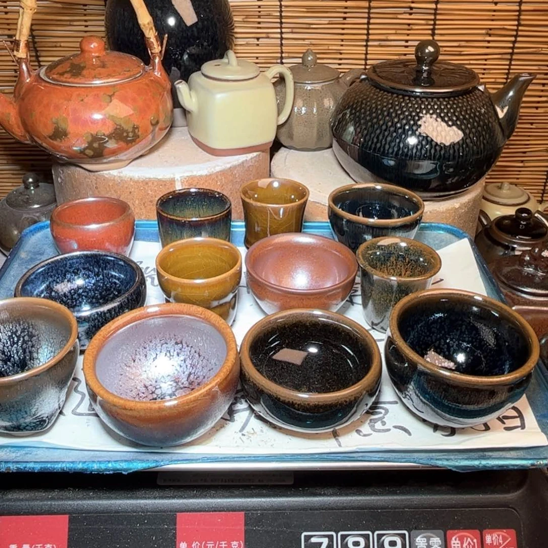 尔***尔茶盏建窑建盏 微瑕作品