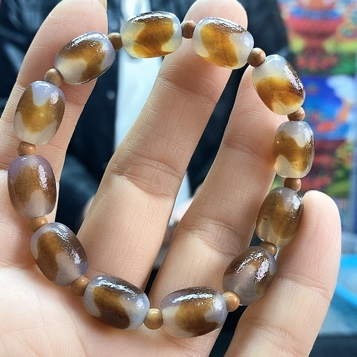 玛瑙/玉髓未镶嵌手链141