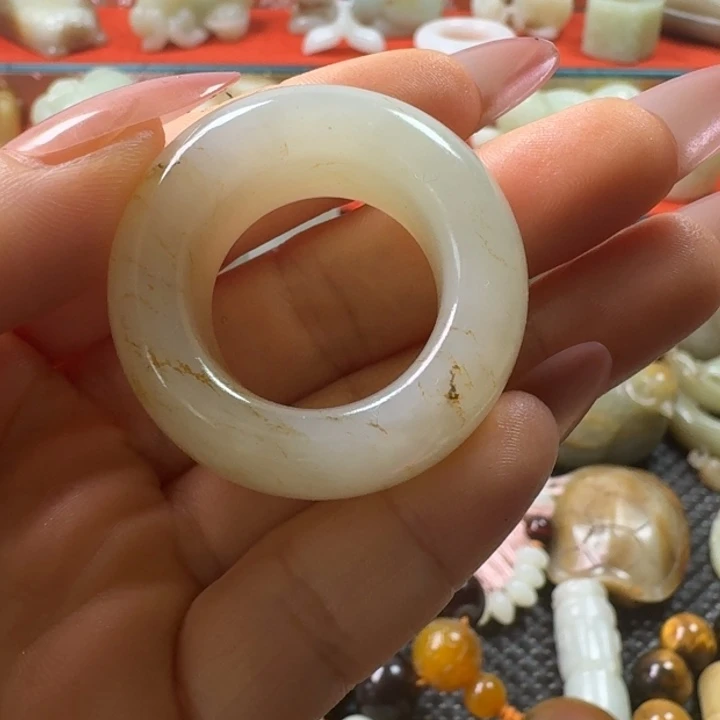 和田玉未镶嵌挂件用****7