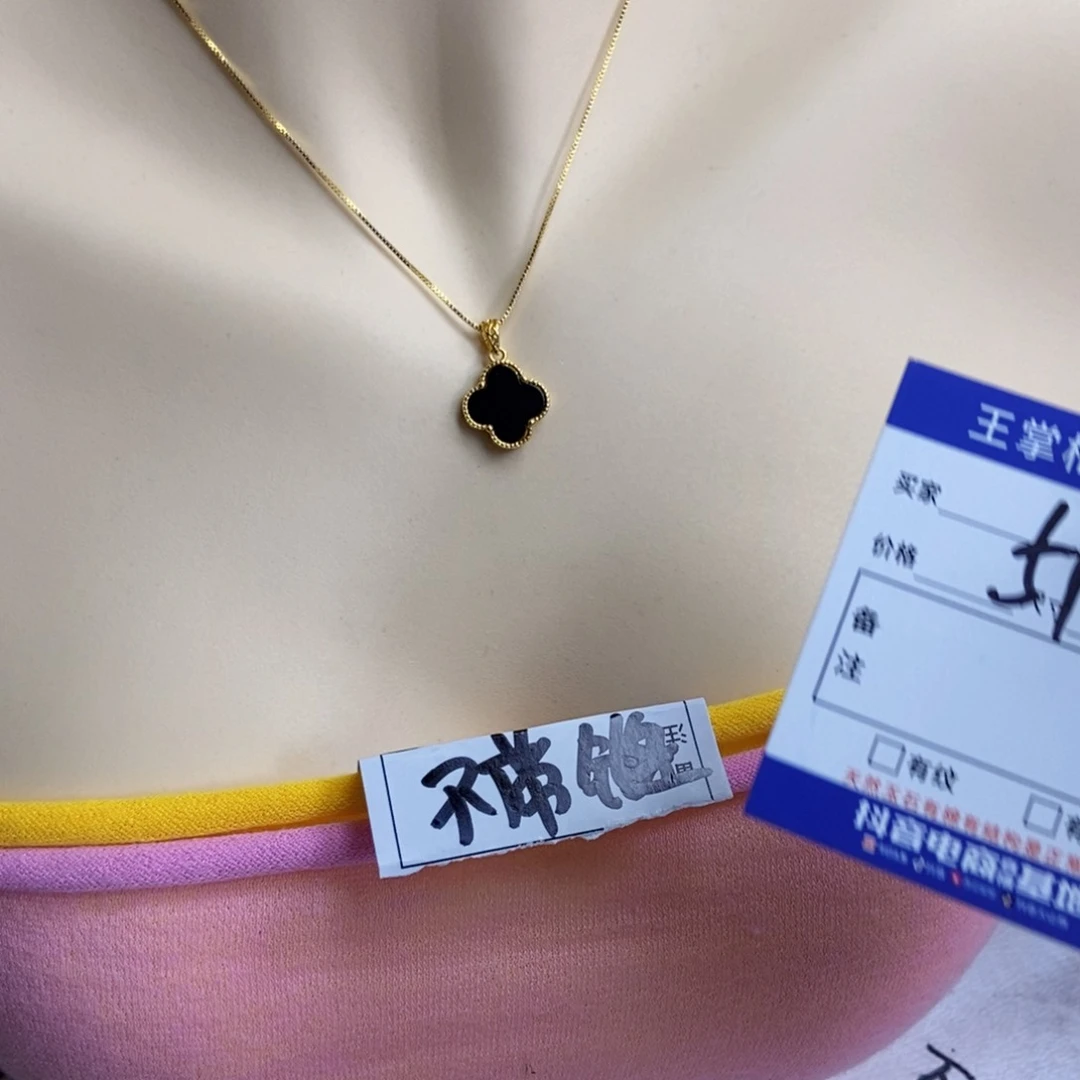 玛瑙/玉髓颈饰银S925镶嵌