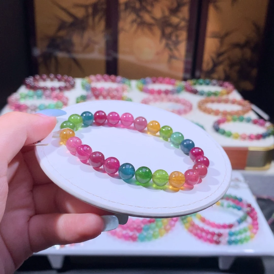 未镶嵌手链碧玺碧玺