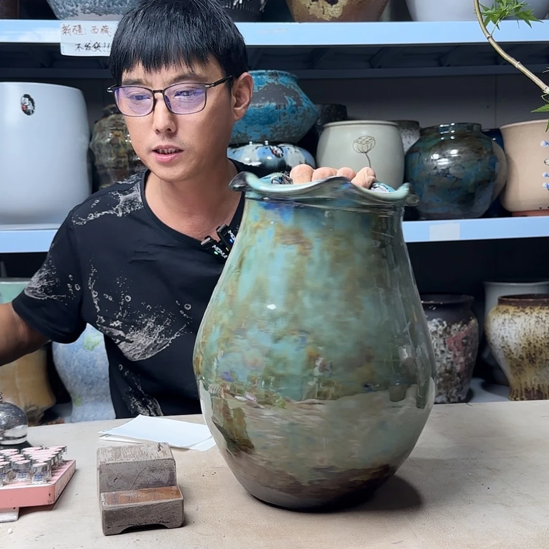 17@30 紫砂花盆尺寸