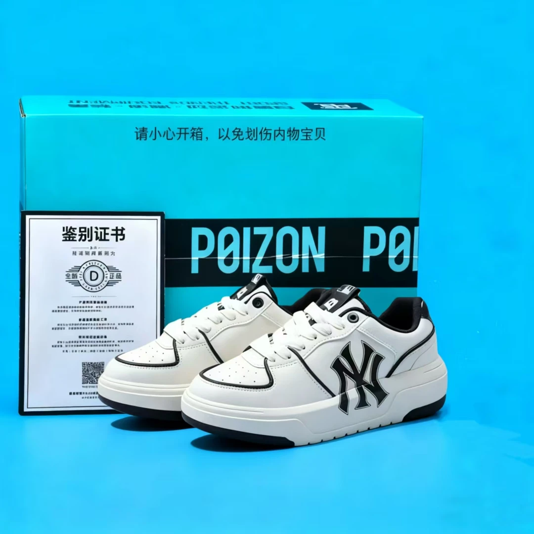 ML-纯原NY版-老爹鞋洋基队韩版学长鞋厚底百搭内增高情侣款