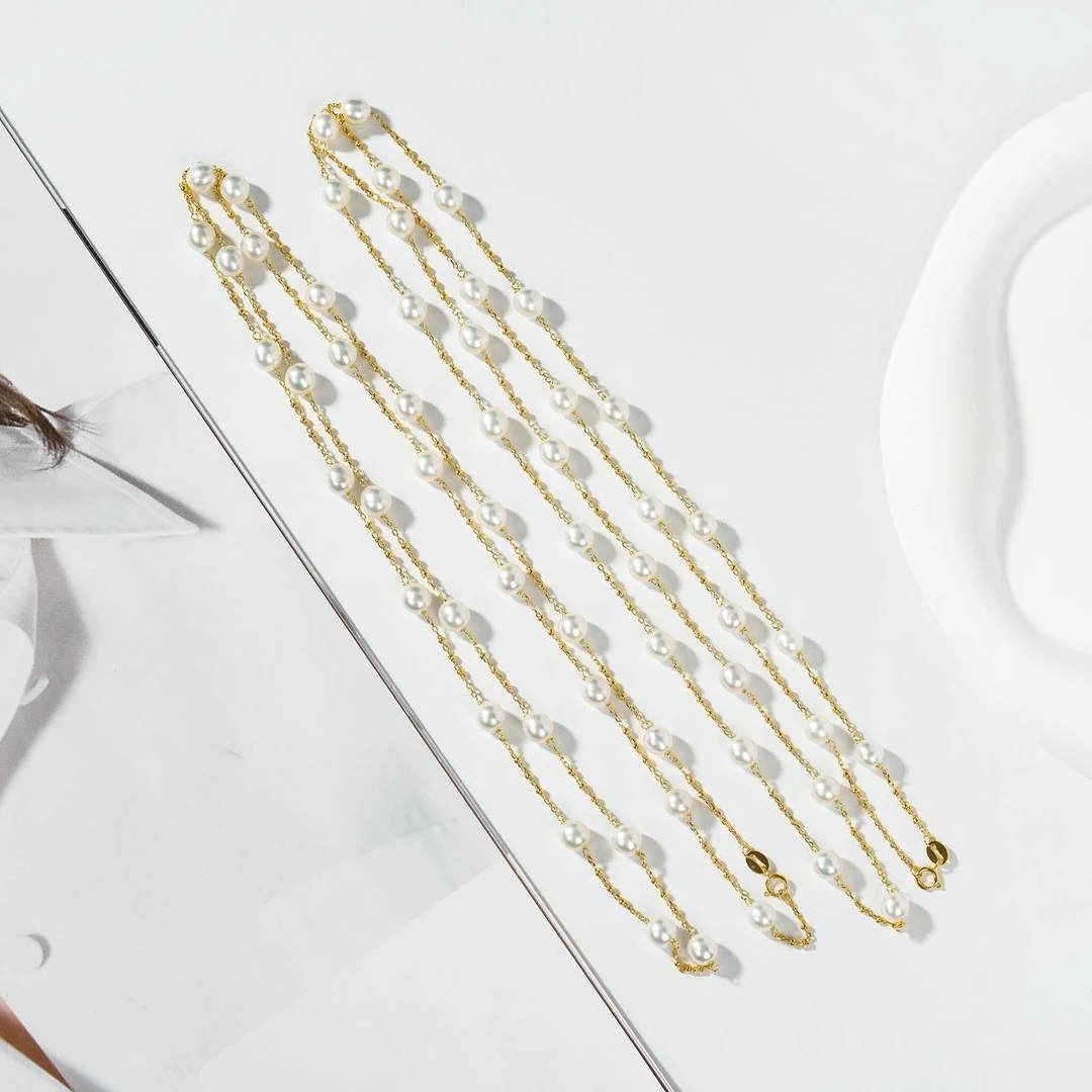 【云上】S925银珍珠项链-多样性发其一-6mm-DS35513（甄选）