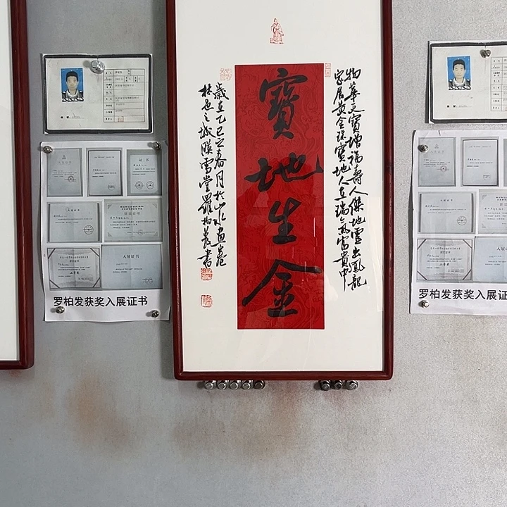 书法罗柏发老师作品