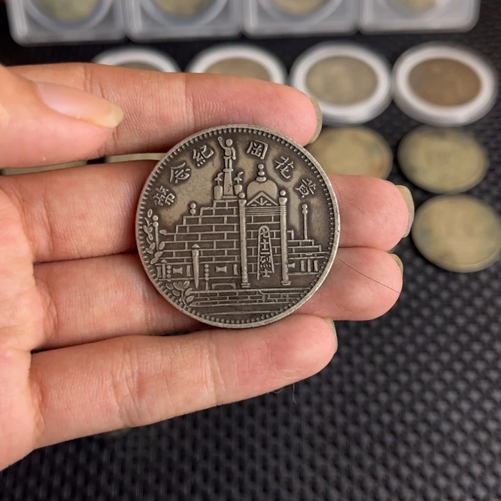 金属大头龙洋船洋工艺品